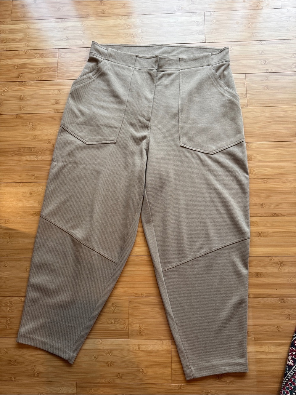 H&M wide barrel leg Pants in Taupe women’s size XL or 16